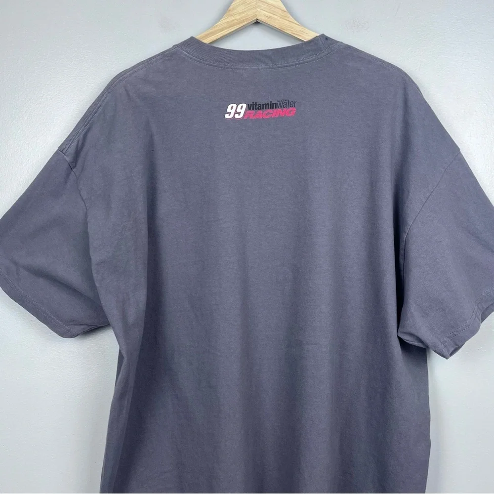 Carl Edwards Signed #99 Vitamin Water Racing Gray Pitcrew Shirt Size 2XL; NASCAR